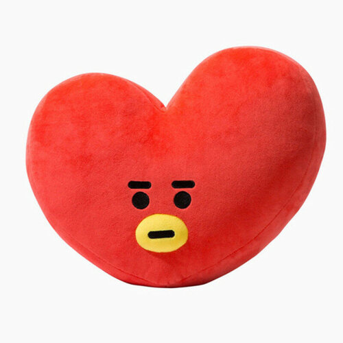 (TATA, 30*40cm) Hot Plush Pillow Doll Cushion Cute Toys KPOP BTS BT21 TATA SHOOKY RJ SUG