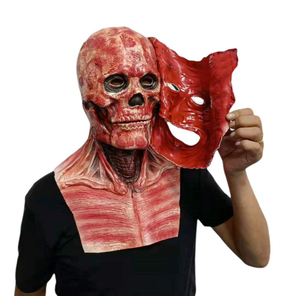 Halloween Tear-Off Joker Mask