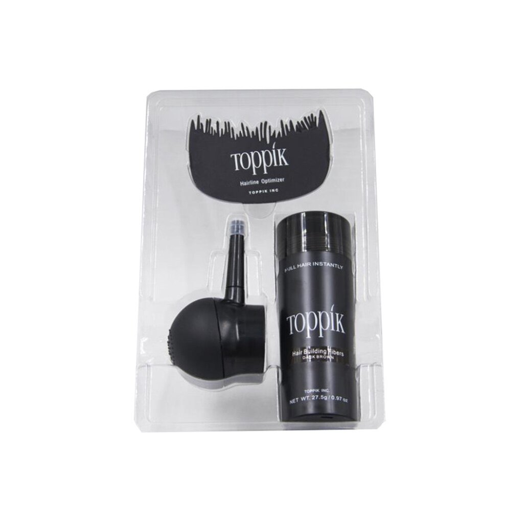 (DARK BROWN) TOPPIK Hair Building Fibers, 27.5g / 0.97 oz Box set