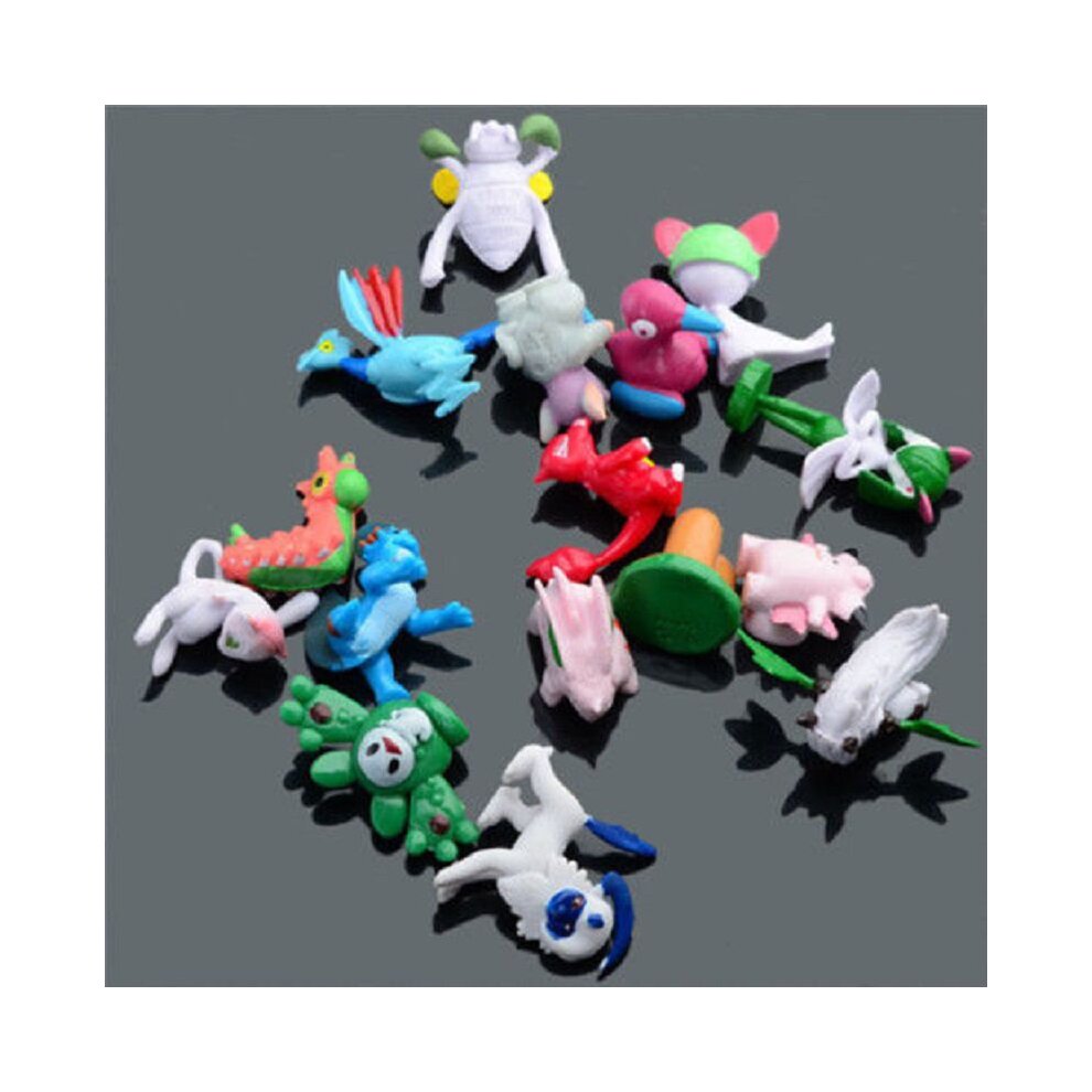 24PCS Cute Pokemon Go Mini Random Wholesale Lots Pearl Figures New for Kids Toy