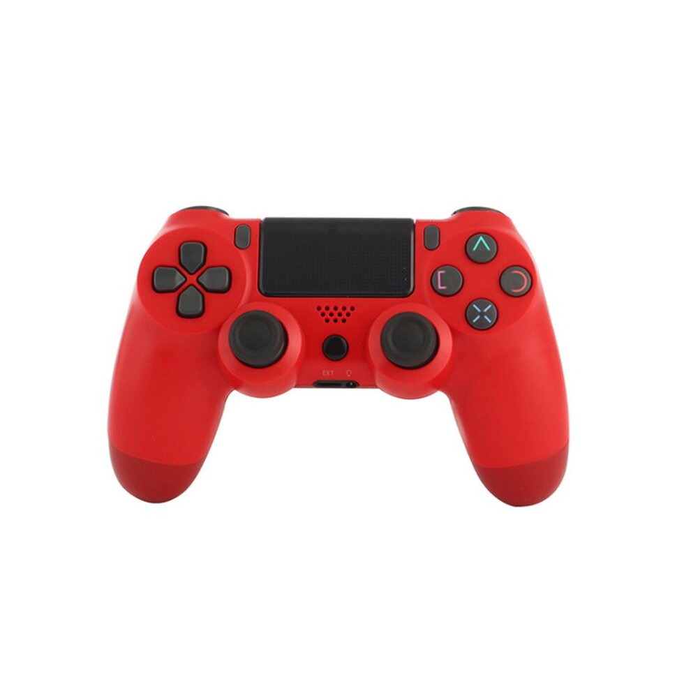 (Red) Wireless Game Controller Gamepad Bluetooth For PS4 Black Joystick DualShock 4