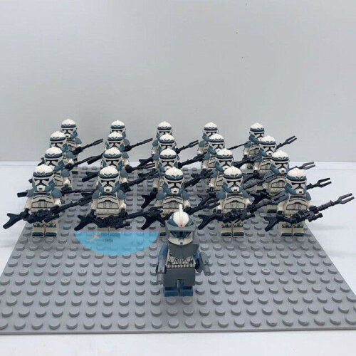 Fit Lego Star Wars WolfPack Clones Minifigures Kids Toys Gifts