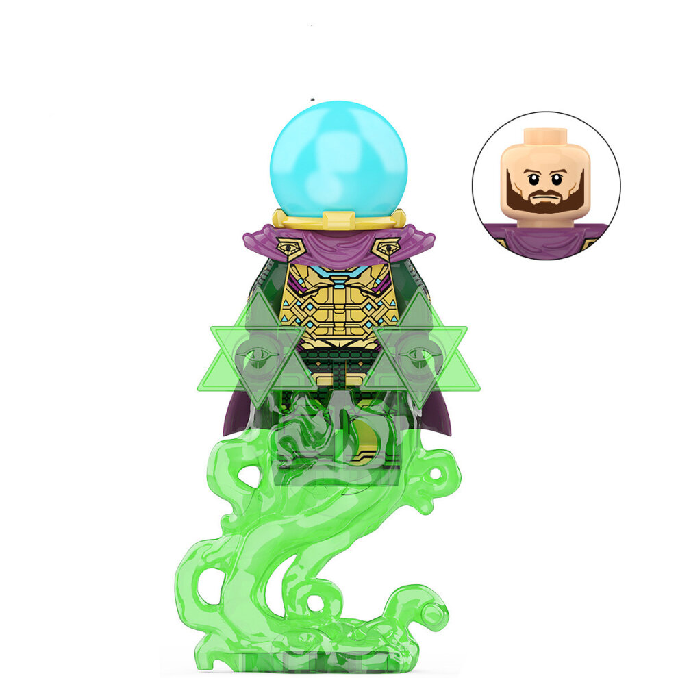 MiniFigures Spiderman Dr Strange Green Devil Toys Fit Lego 8PCS Set.