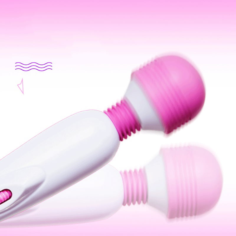 AV Vibrator Quiet Vibration Wand Massager Electric Adult Toys Handheld Clitoris Stimulator Sex Toys Dildo USB Rechargeable 7 Vibration Modes Stimulation Tool for Women