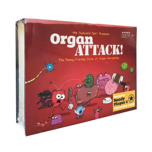 Organ Attack-Family Card Game