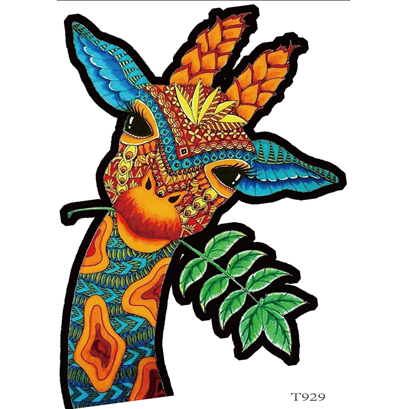 (S) Giraffe Wooden Jigsaw Puzzle Birthday Gift Idea for Kids Adults Family Game and Hobby