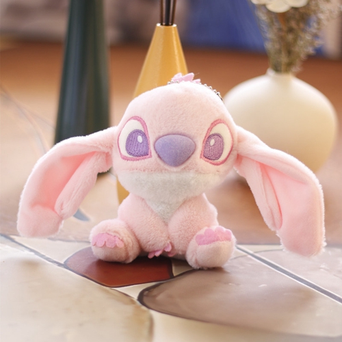 Cute Plushies Dolls Toy Stitch Childrens Doll Soft Cute Stuffed Doll Game Figurine Plush Pink