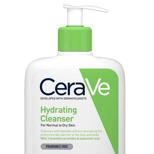 CeraVe Hydrating Cleanser Normal To Dry Skin 236 Ml With Hyaluronic Acid And 3 Essential Ceramides