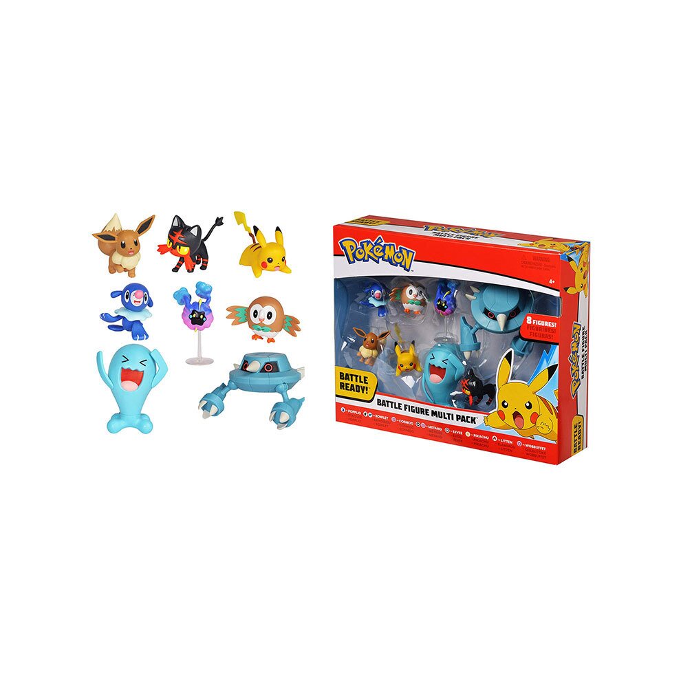 Figures Pokemon Battle Ready Battle Ready Multi 8pcs Figures Toys Pack