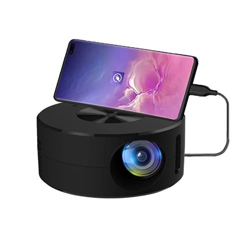 Home Projector Low Noise LCD Mini Portable Childrens Wireless Mobile Phone Same Screen Projection USB
