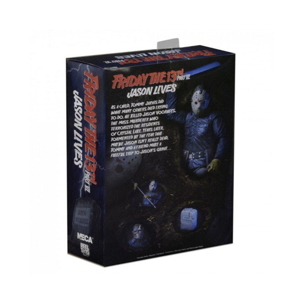 Neca Horror Friday The 13th Part VI Jason Lives 7 Action Figure Model Toy Gift