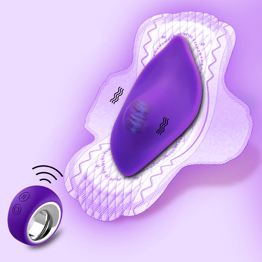 (Rose Red) Wearable Vibrator Wireless G Spot Dildo Clitoris Stimulator Panty Vibrator Female Sex Toys Masturbation Tools Adult Products for Women Couples Age 18