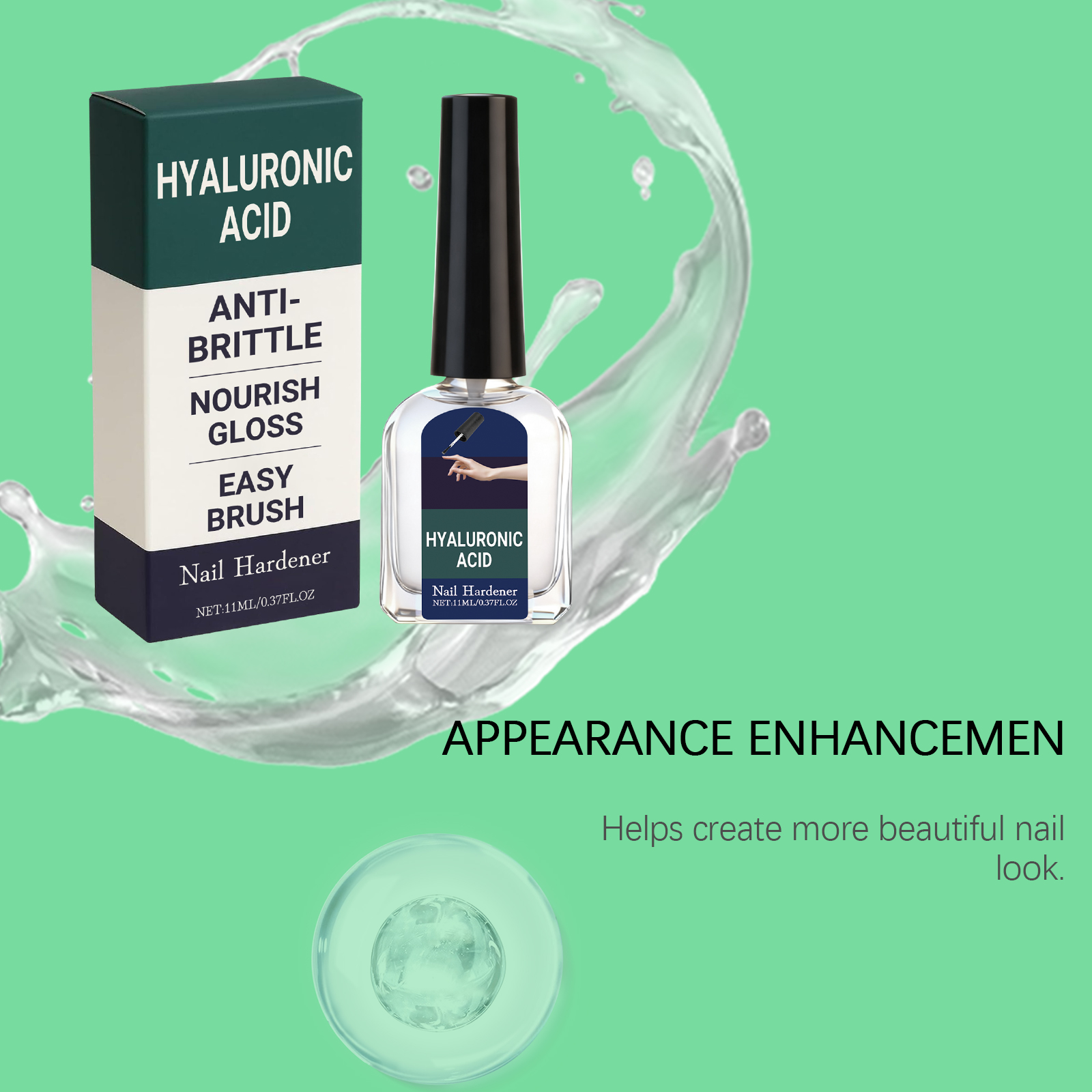 Nail Care Essence Mild Gentle Nourishing Repair Smooth For Hand Foot Soft Thick Nail Care