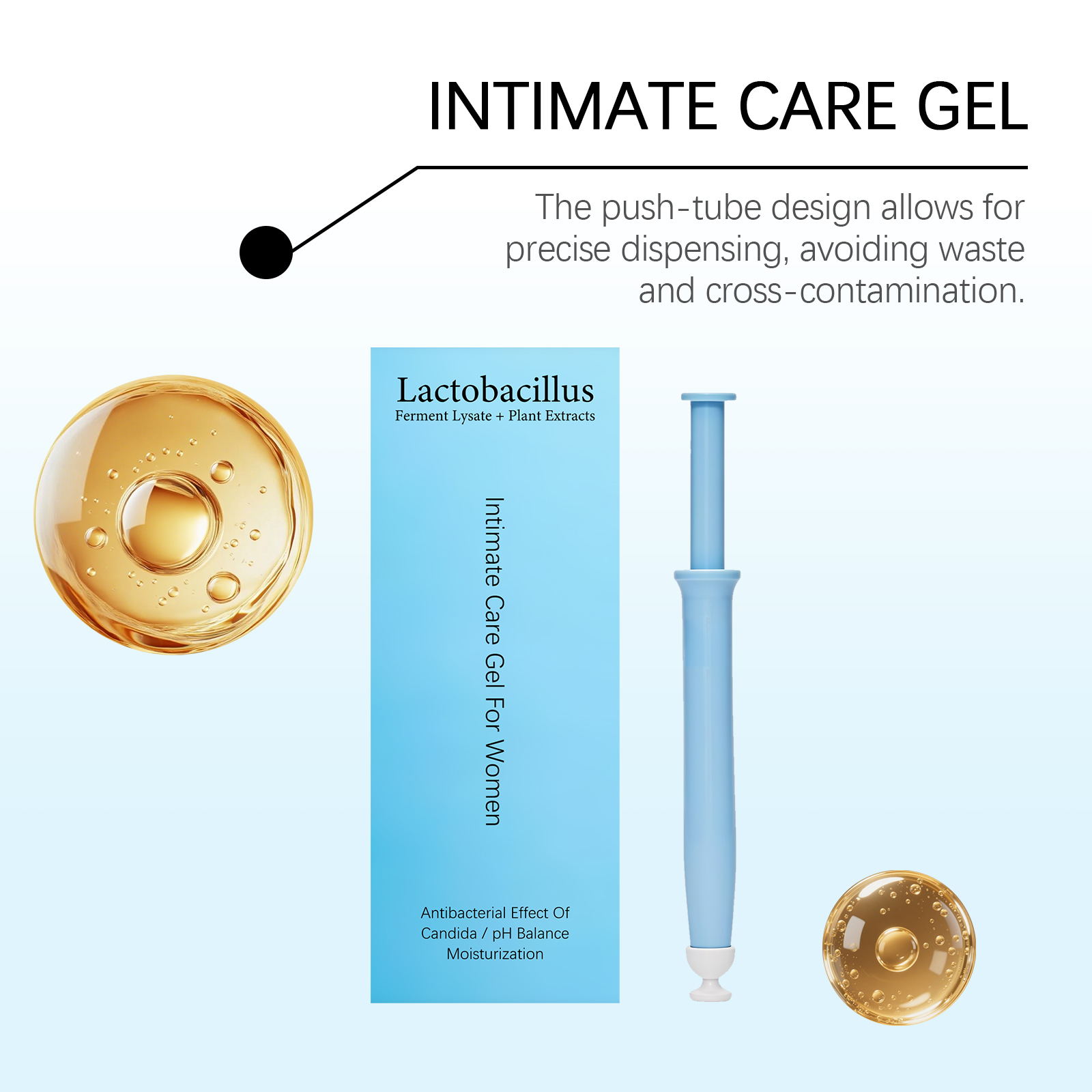 Feminine Care Gel Mild Daily Fresh Moisturizing For Ladies Body Gentle Protection Soothing Skincare Supplies