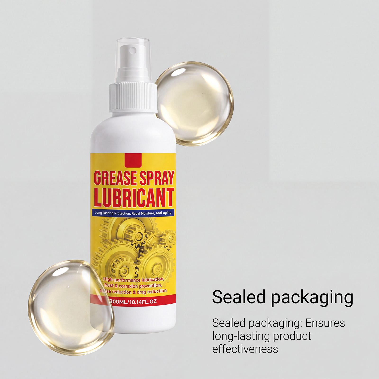Rust Removing Lubricating Spray Daily Household Cleaning Renovating Metal Surface Moisture Proof Anti Rust Multi Functional Lubricant