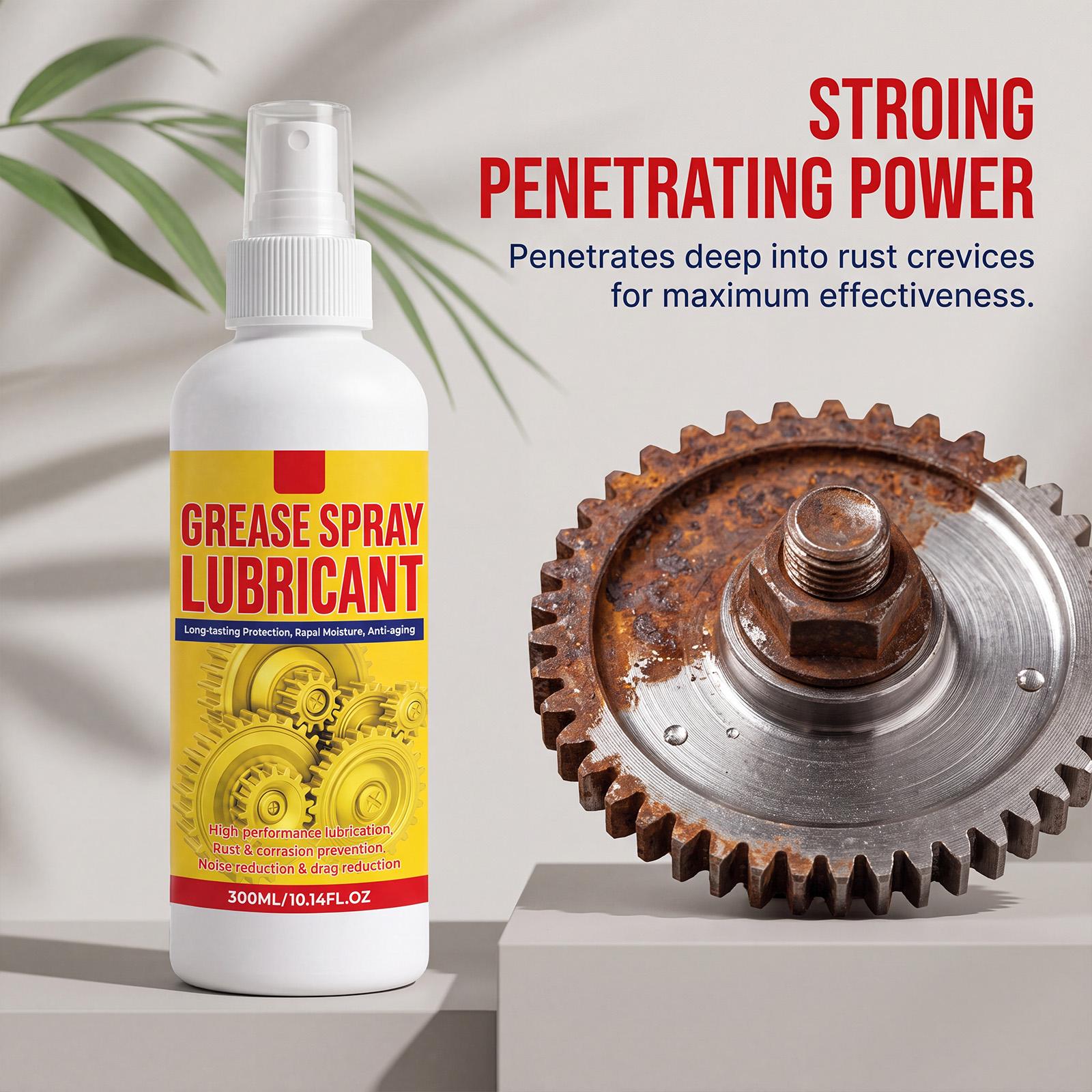 Rust Removing Lubricating Spray Daily Household Cleaning Renovating Metal Surface Moisture Proof Anti Rust Multi Functional Lubricant