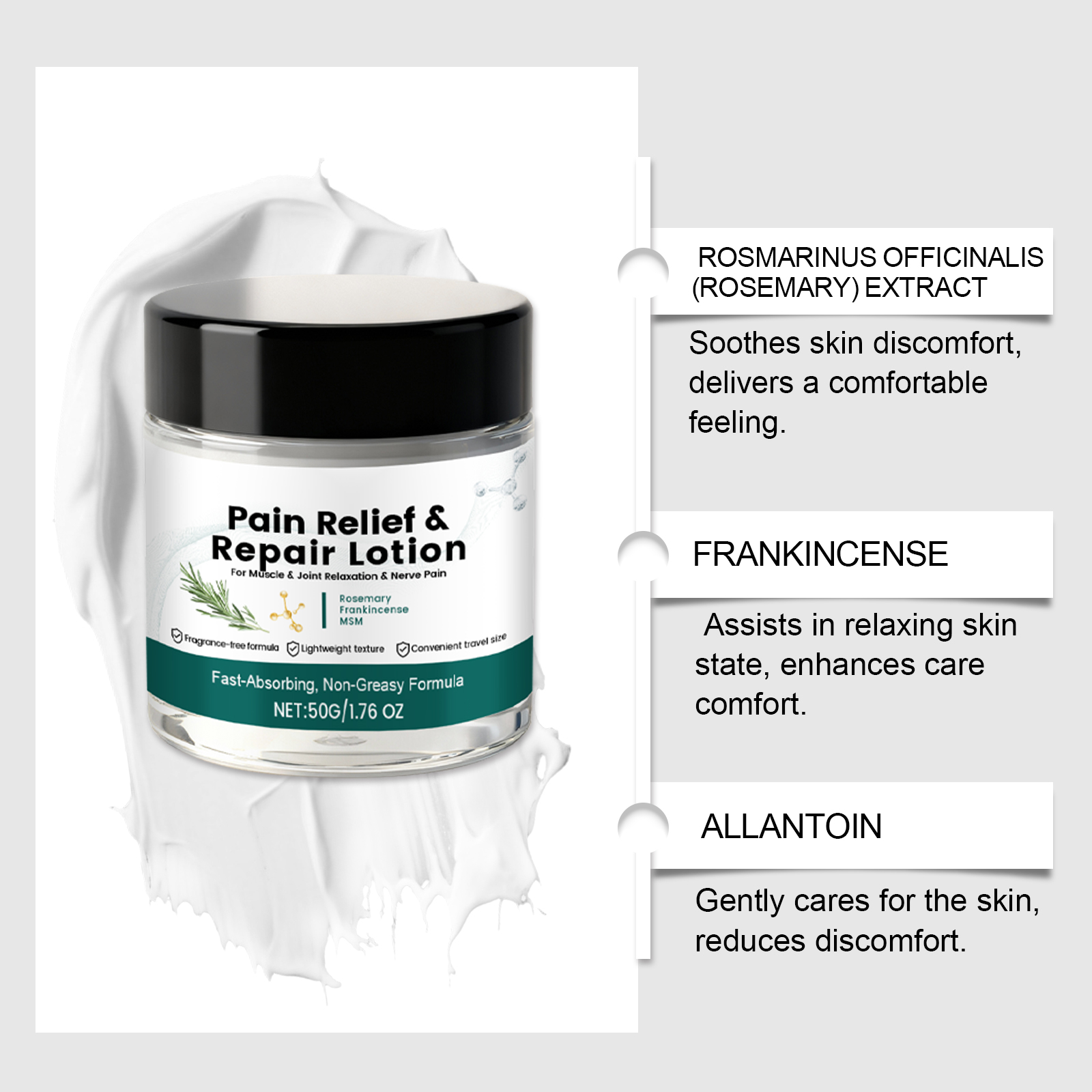 Body Care Cream Mild Gentle Nourishing Comfort Skin Elbows Ankles Daily External Massage