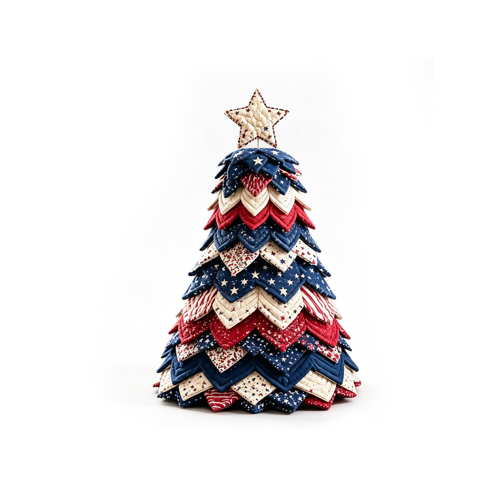 (Black Cat) Christmas Tree Quilt Set Unique Decoration Quilting Craft Festival Print Atmosphere Toy