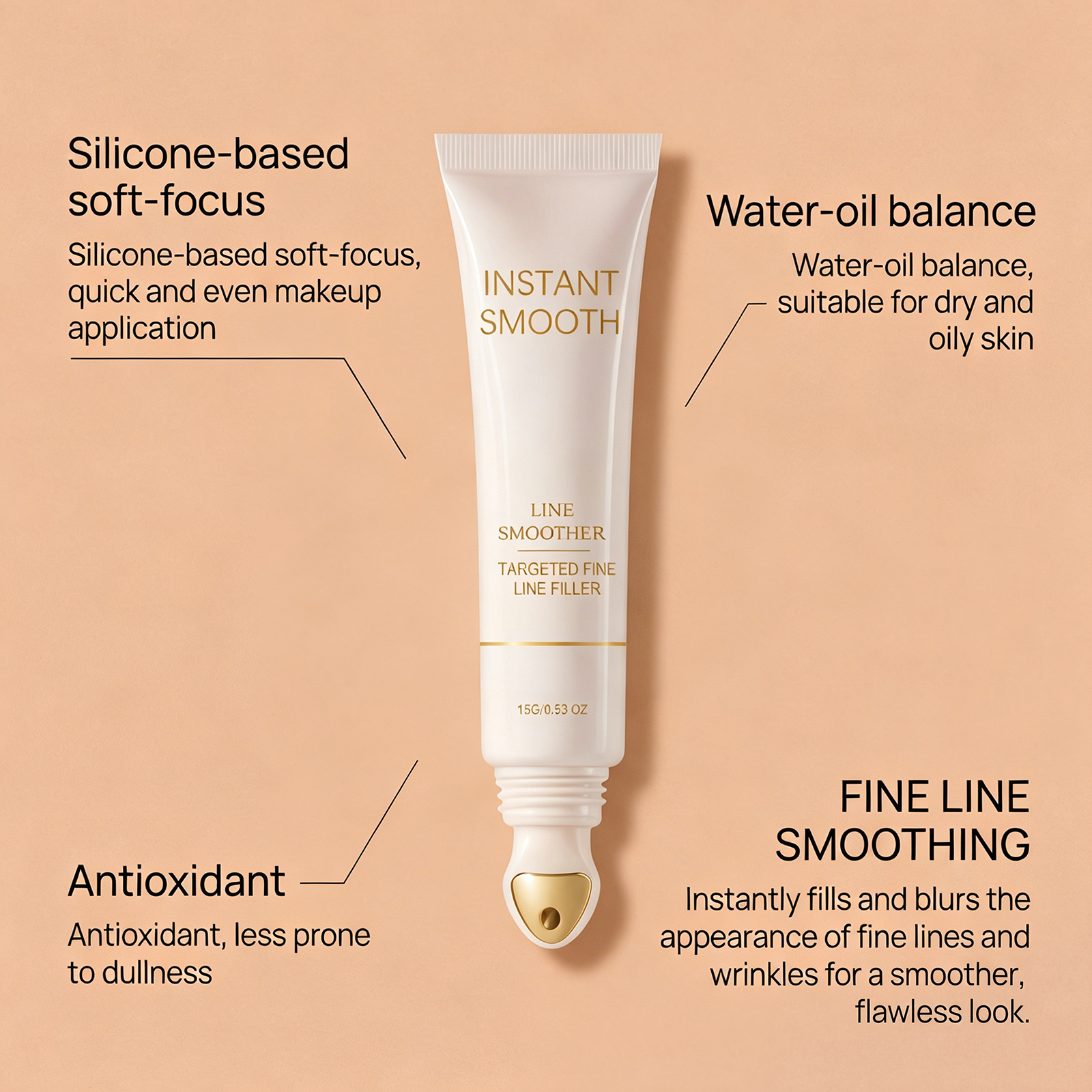 Softening Skin Primer Creates Sheer Fit Natural Makeup Light Hydrating Moisturizing Multi Skin Applicable