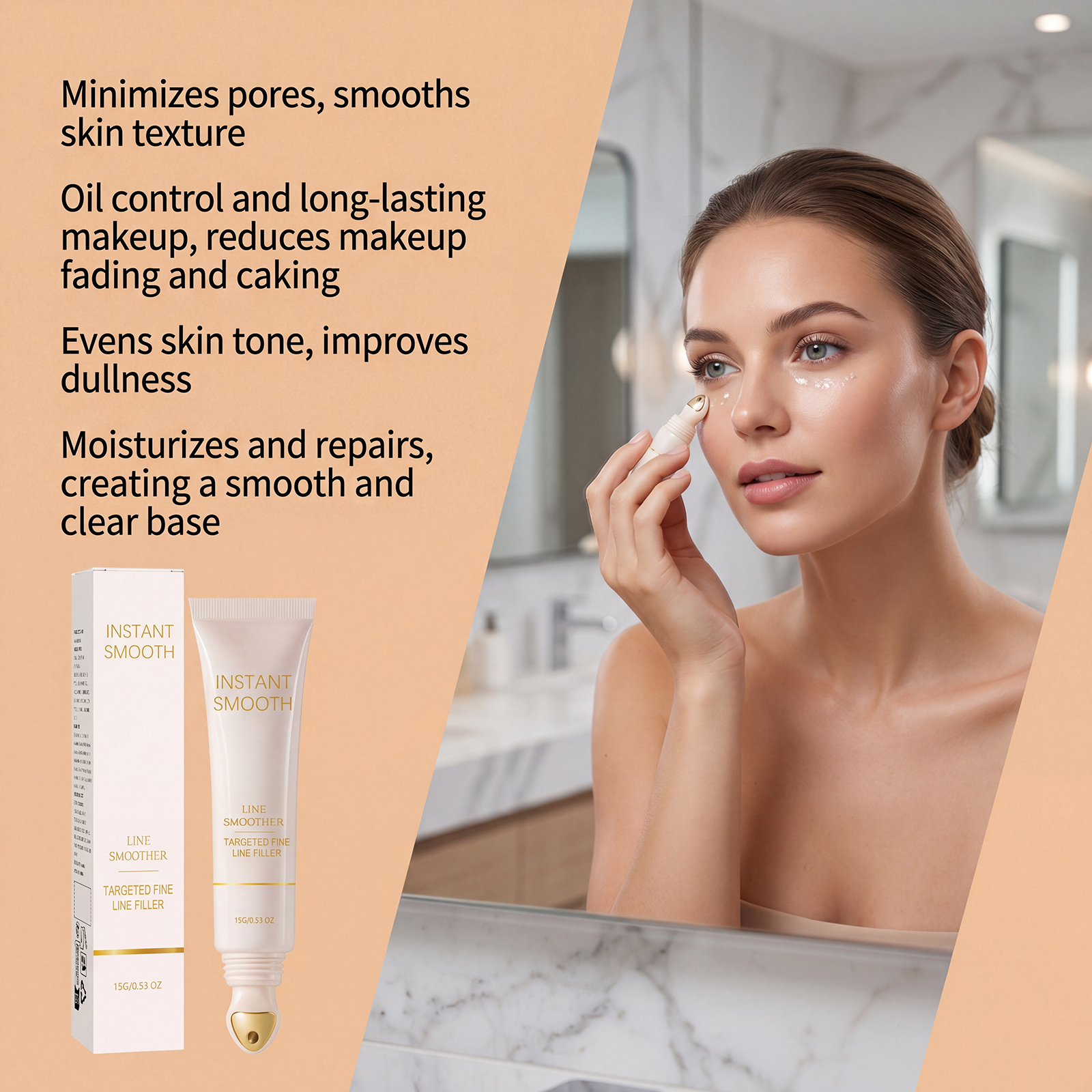 Softening Skin Primer Creates Sheer Fit Natural Makeup Light Hydrating Moisturizing Multi Skin Applicable