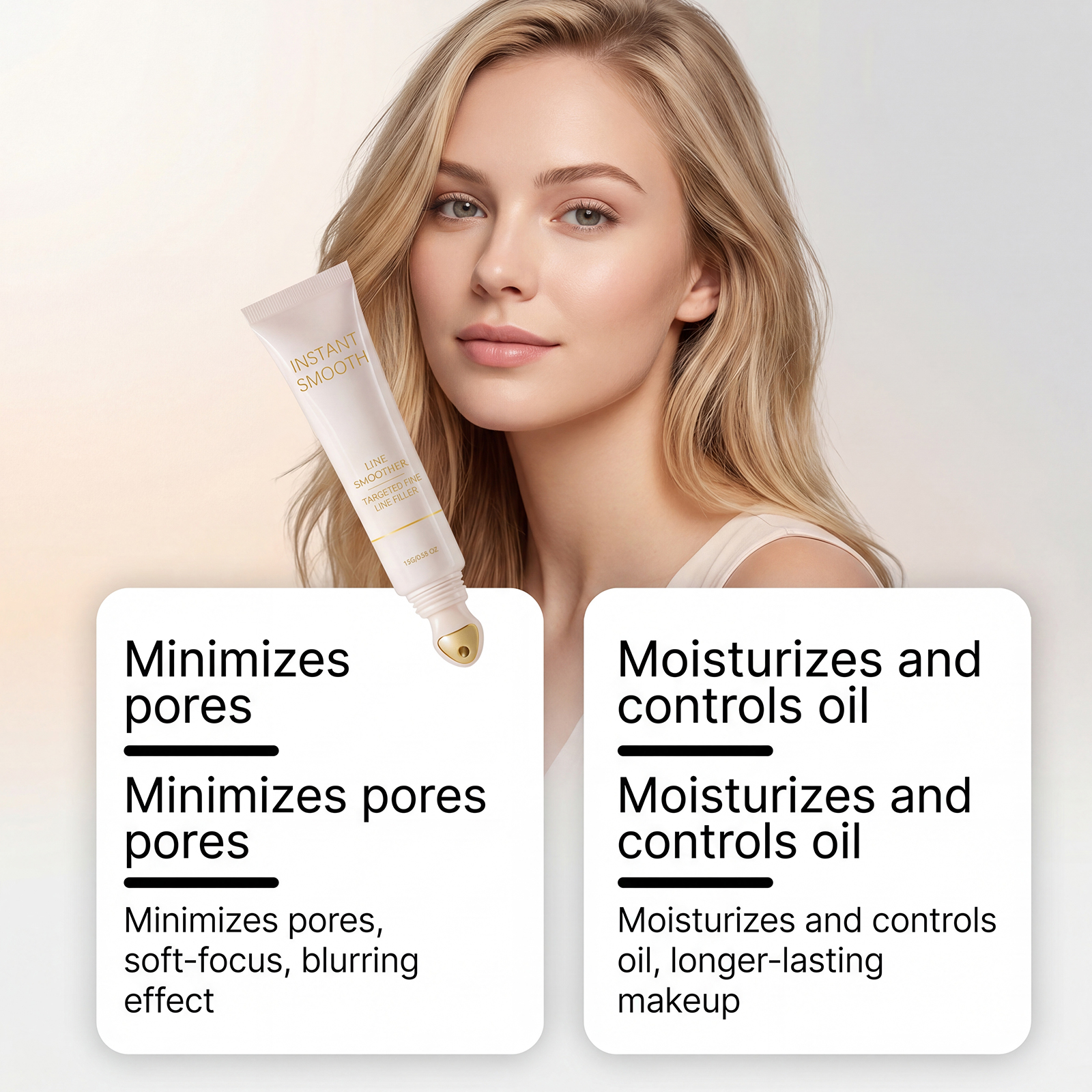 Softening Skin Primer Creates Sheer Fit Natural Makeup Light Hydrating Moisturizing Multi Skin Applicable