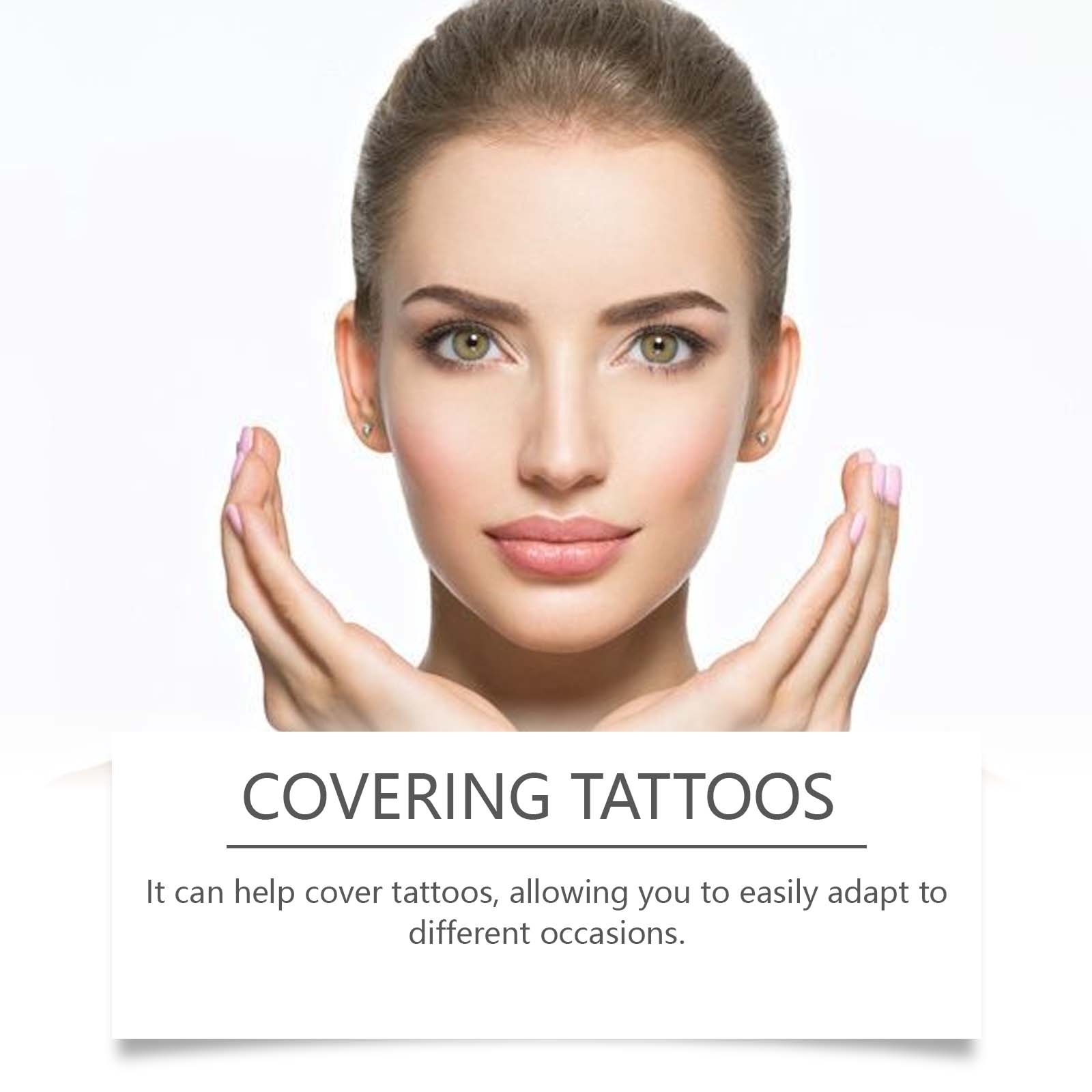 (Dark Skin) Long Lasting Concealer Lightweight Fit Matte Natural Anti Rub No Transfer Daily Concealing Cream
