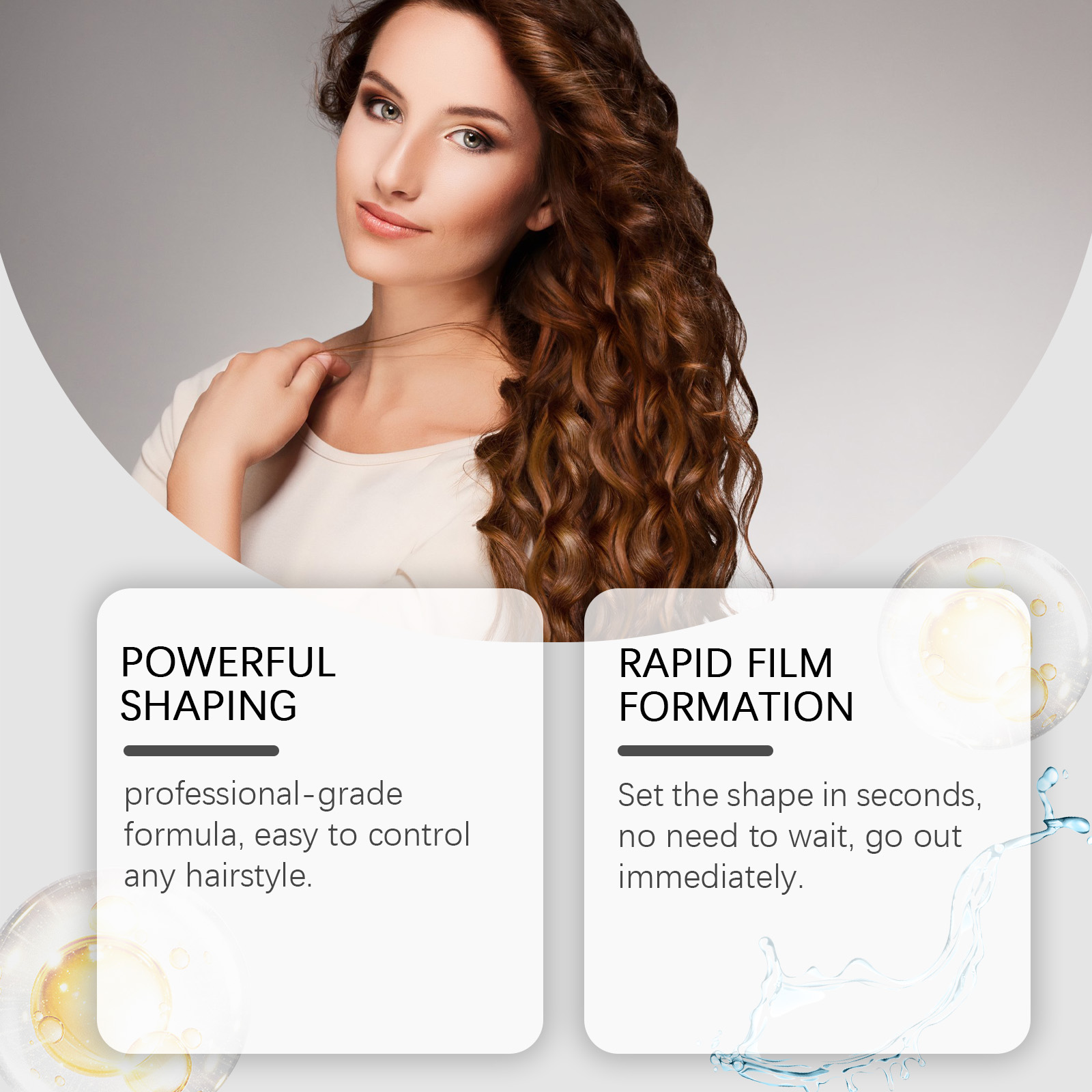 Sea Salt Volumizing Hair Spray For Fluffy Long Lasting Fresh Hairstyle Care Styling Mist