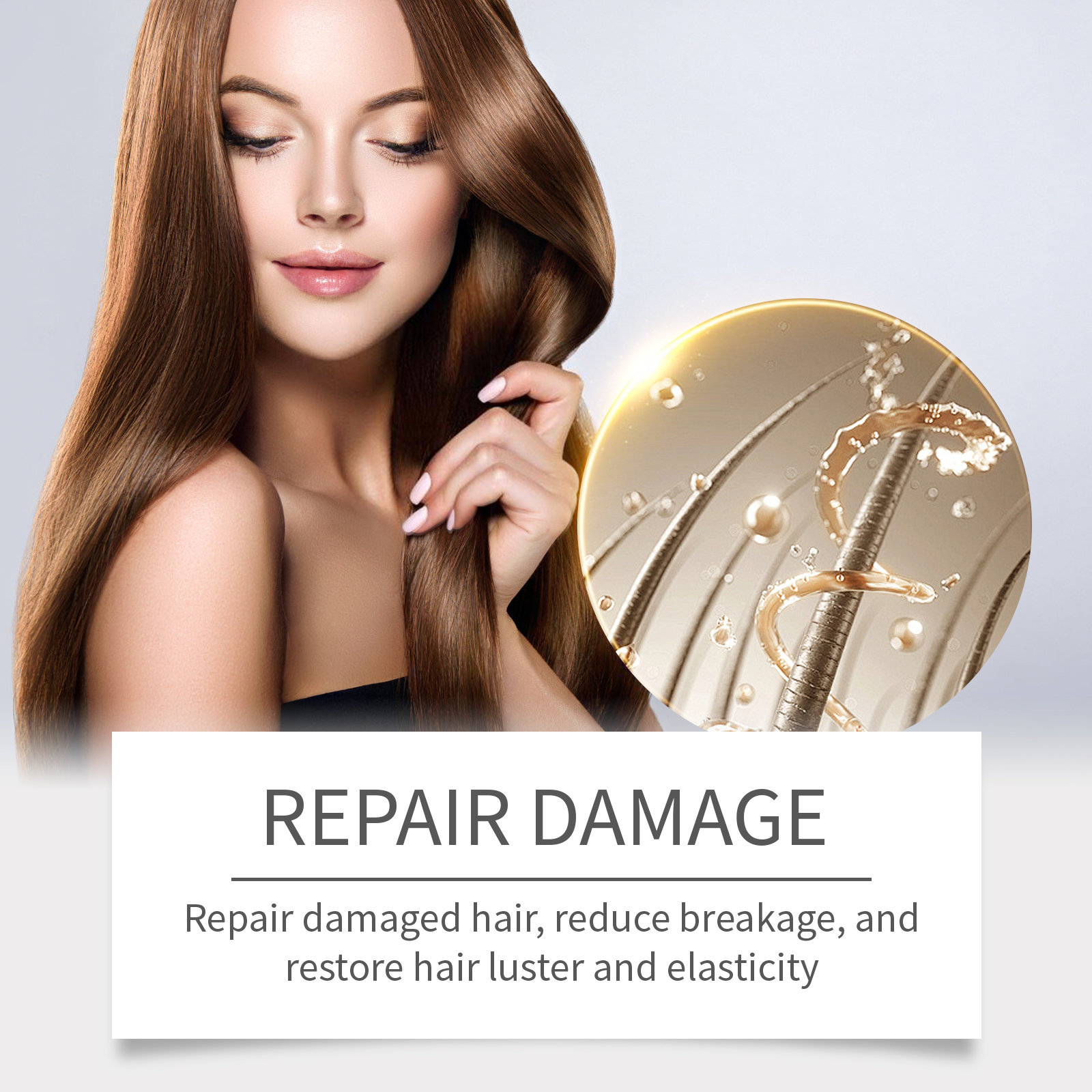 Copper Peptide Hair Growth Serum Nourishing Scalp Repair Strengthen Hair Serum