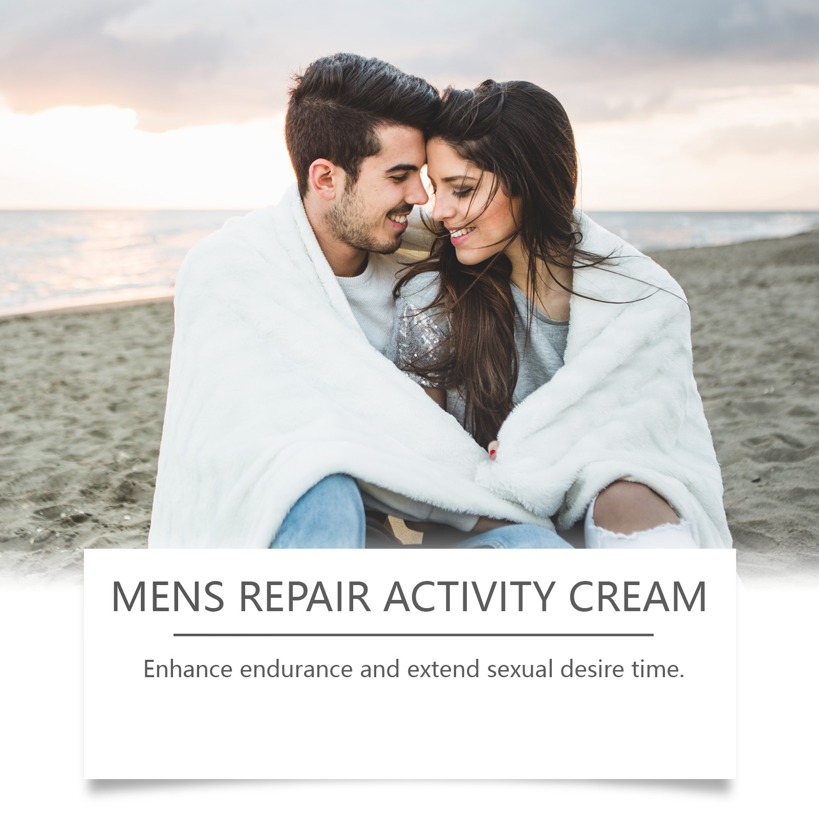 Men Endurance Massage Cream For Body Care Strengthening Vitality Daily Grooming And Comfort