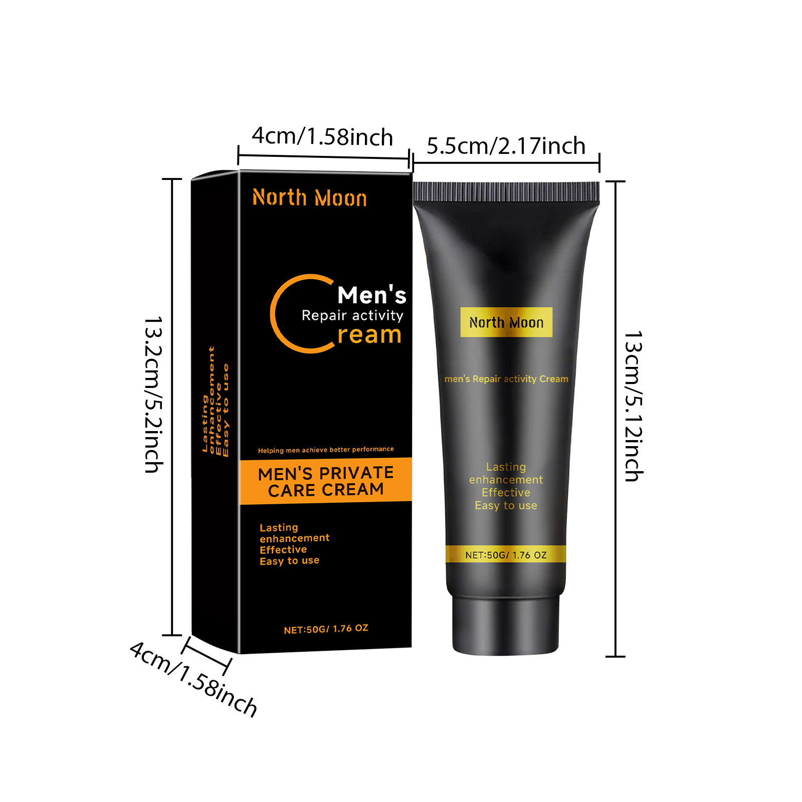 Men Endurance Massage Cream For Body Care Strengthening Vitality Daily Grooming And Comfort