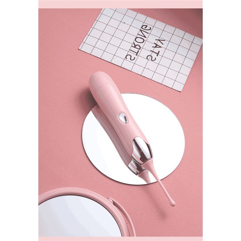 (Purple) Women Vibrator Clitoral Stimulator G Spot Pleasure Pen Wand Massager Multi Frequency Pulse Vibration Masturbation Device