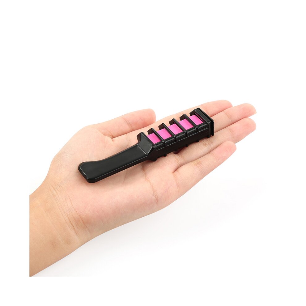 6 Colors Hair Dye Comb Brush Personal Salon Temporary Crayons Hair Dyeing Tool