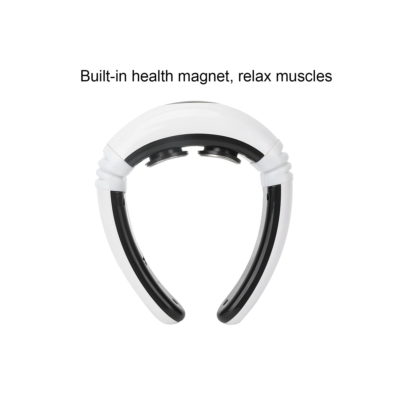 Electric Neck Massager 6 Modes with Body Pulse Patches Portable and Soothing Electric Pulse Neck Massager for Pain Relief Deep Tissue Massage Shoulder Back Cervical Vertebra Massage for Home Office Car Use