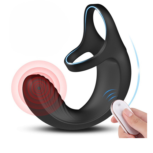 Penis Massager Ring Vibrator Adult Sex Toys for Men Massager Masturbation Wireless Remote Control USB Charging Waterproof Male Couples Sex Pleasure Extreme
