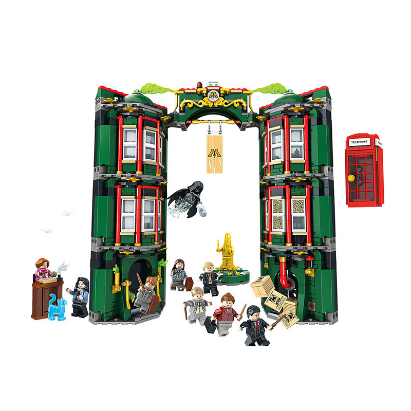 Harris Ministry of Magic Model Building Block Toys Kids Educational Toys Gifts Christmas Gifts