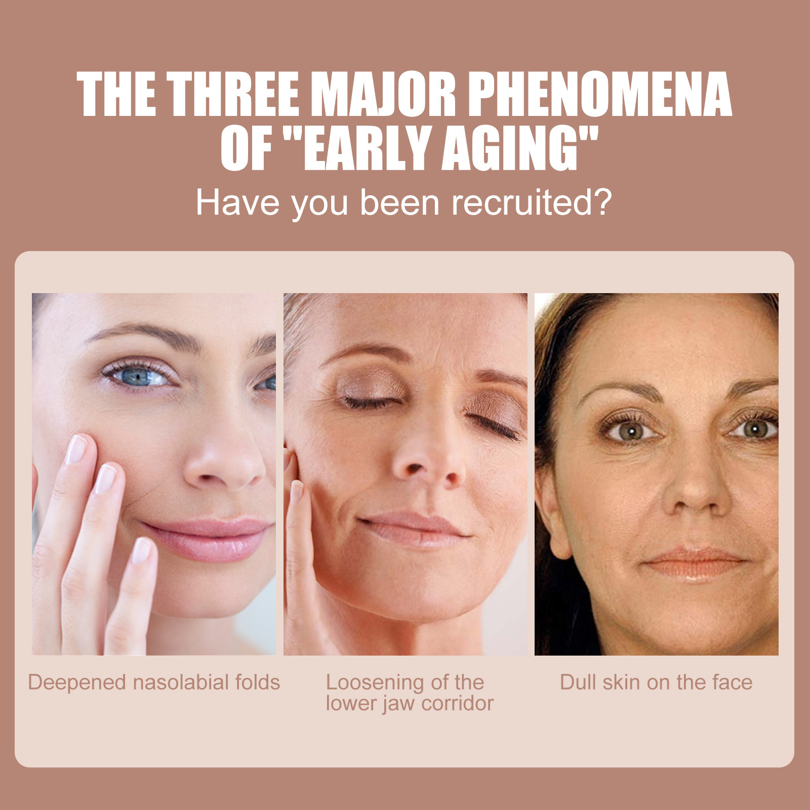 Anti-Aging Face Cream Stick Moisturizer Stick Face Cream Hydrating Balm Tightening Nourishing Anti-Wrinkle Skincare Multi Use
