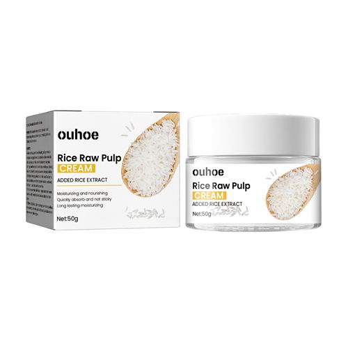 Face Cream Rice Toner Moisturizer Anti-Wrinkle Shrink Pores Glowing Look Improves Skin Barrier Nourishes Deeply Soothing To Even Out Skin Tone