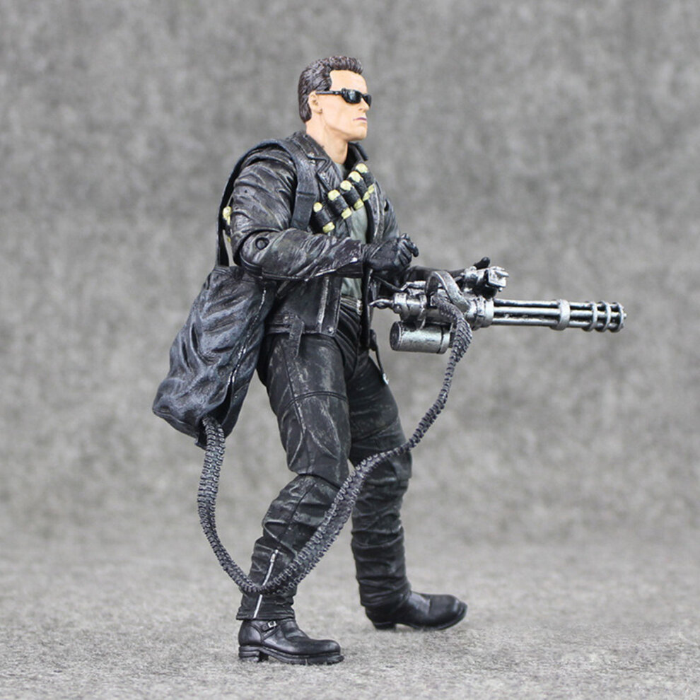 NECA Action Figure Terminator 2 Judgment Day T-800 Ultimate Arnold Collectible Model Toy Gift 7 Inches