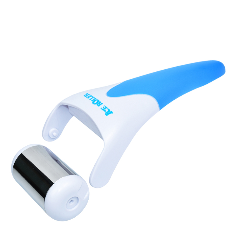 (Blue) Face Roller Cool Ice Roller Massager Skin Lifting Tool Face Lift Massage Women Skin Care Tools