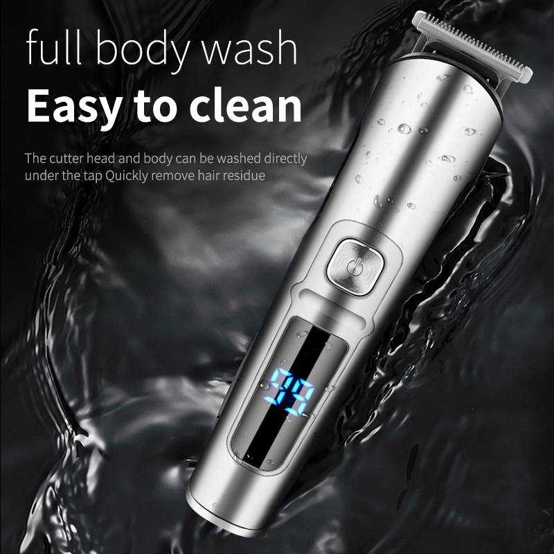 Beard Trimmer for Men Electric Razor Hair Trimmer Cordless Hair Clippers Shavers Grooming Kit for Nose Mustache Body Facial Gifts for Husband Father