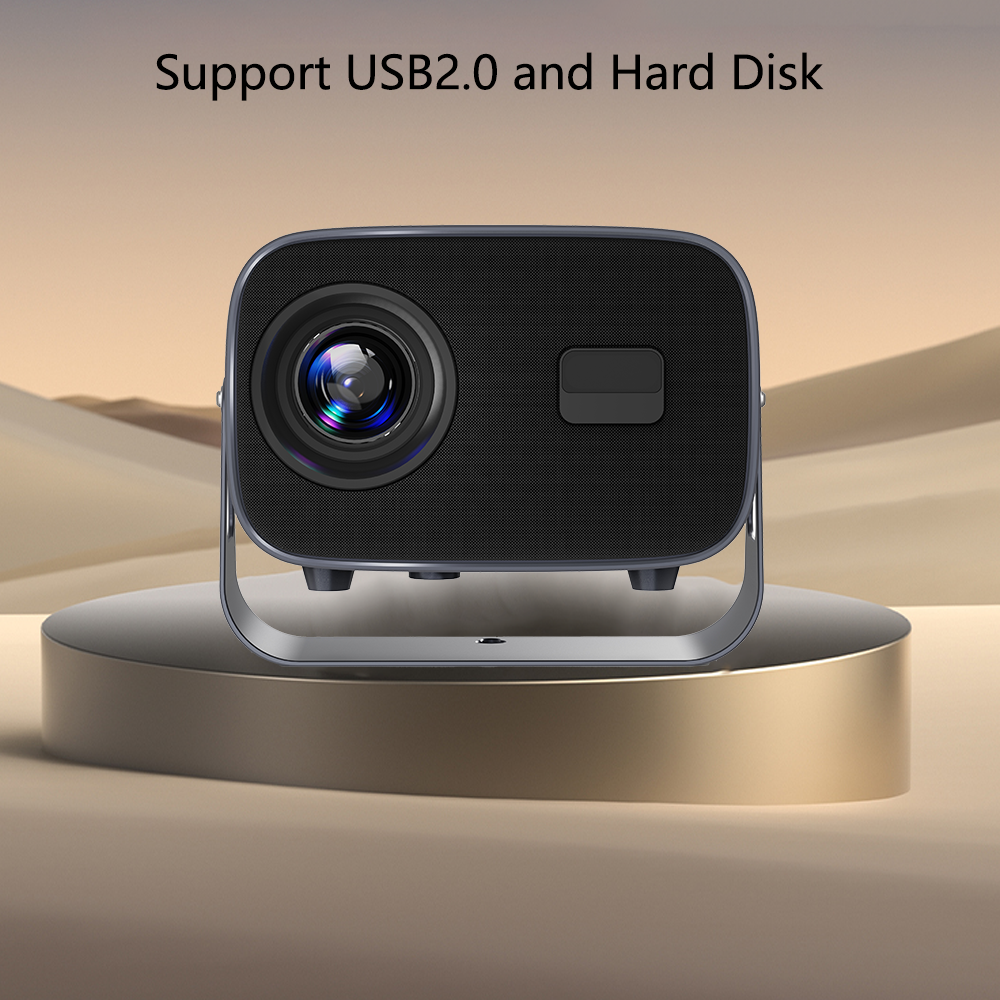 Portable Mini Projectors Full HD 1080P Projector 4K Smart Android IOS WiFi LED Video Movie Projector LED Home Theater Cinema Beamer