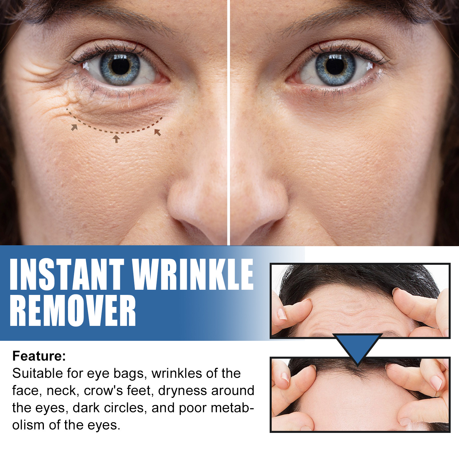 (1 PC) Retinol Cream Anti Wrinkle Face Cream Reduce Fine Lines Eyes Hydrating Moisturizing Cream Pulls Diminishes Eye Swelling Skincare Products