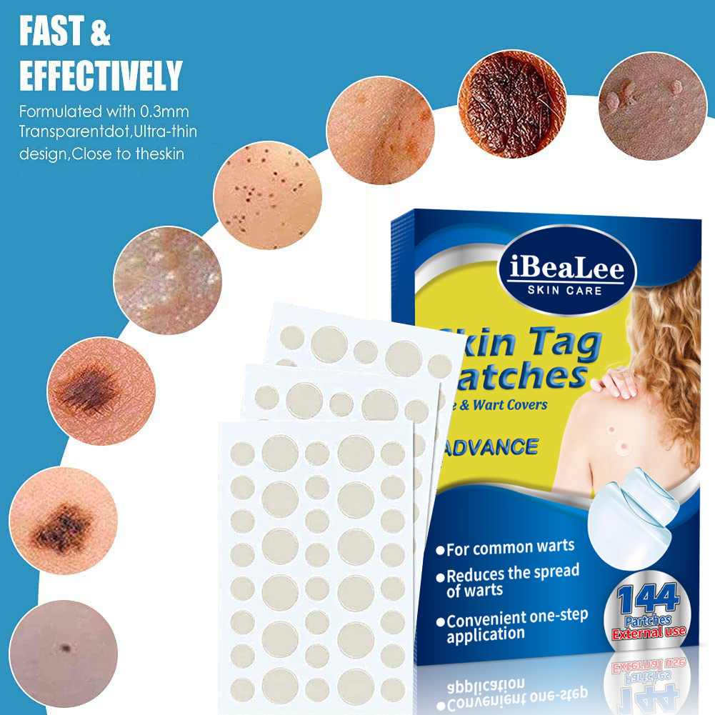 Skin Tag Patches Wart Patches for Mole and Wart Care Verruca and Filiform Removal Dots Stickers For Face And Skin