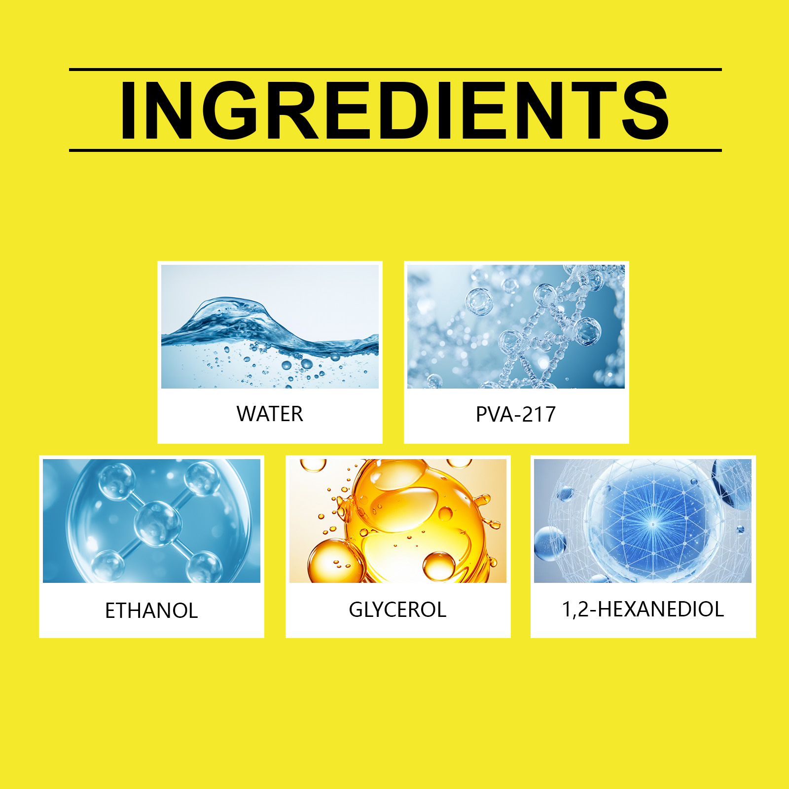 (Yellow) Puzzle Glue Handmade DIY Puzzle Transparent Adhesive Student Office Creative Production Convenient Glue