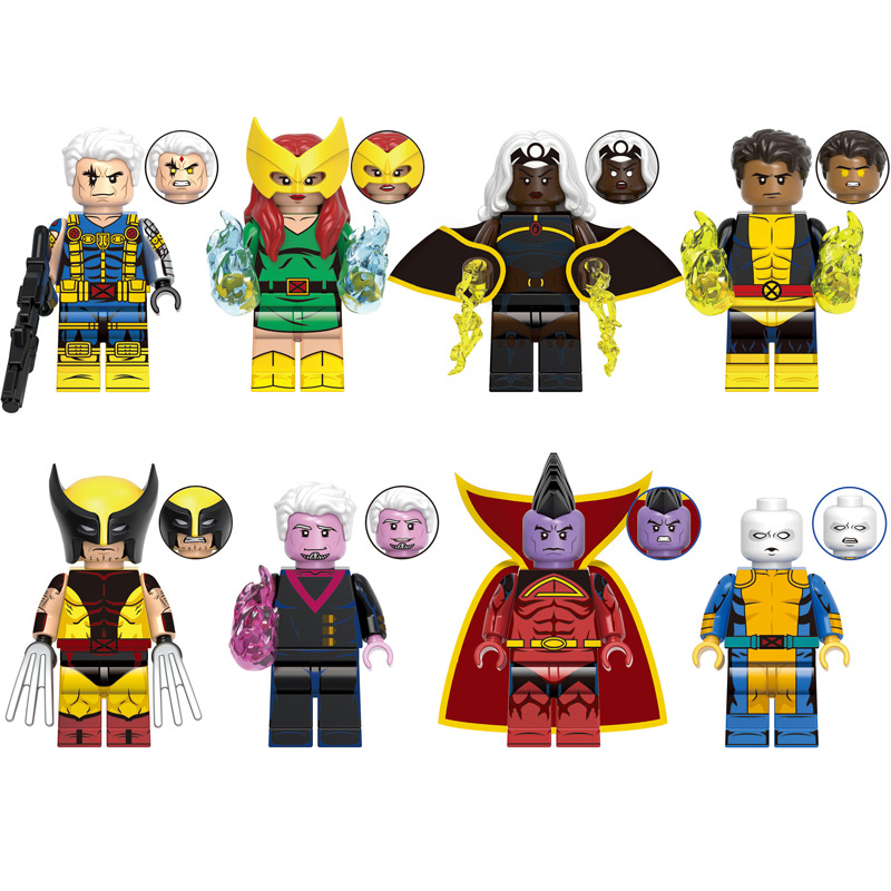 (Style A) Super Hero Mini Figures Marvel Studios Toys Set Collectible Series with Accessories Anime Characters Building Blocks Gifts for Kids