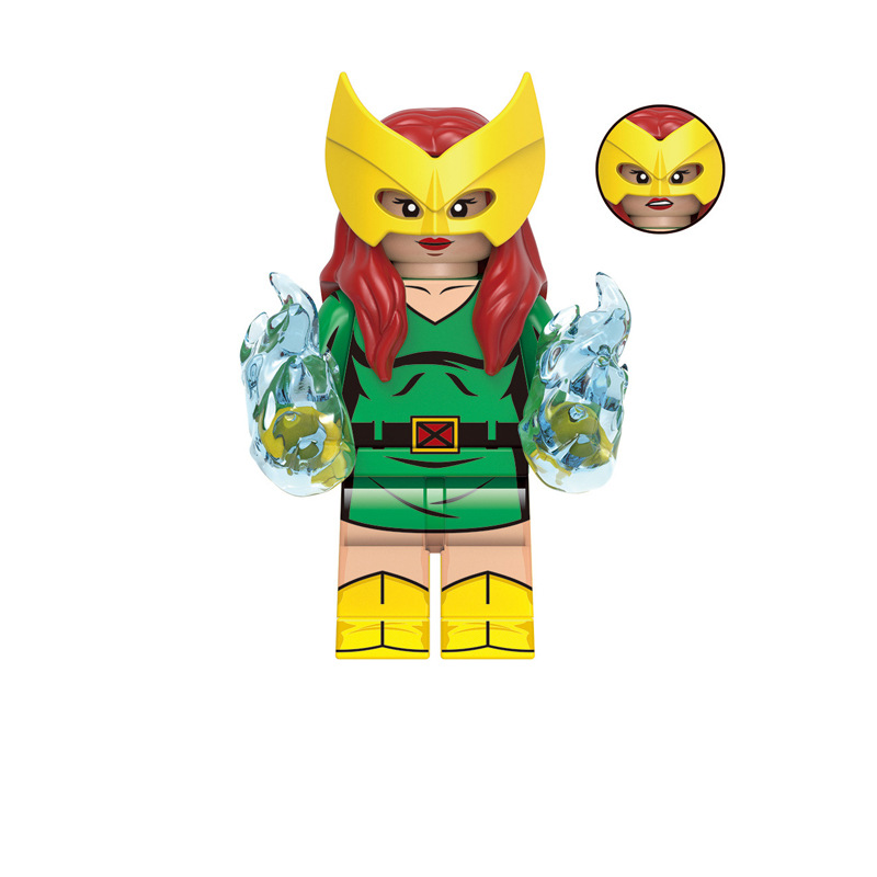 (Style D) Super Hero Mini Figures Marvel Studios Toys Set Collectible Series with Accessories Anime Characters Building Blocks Gifts for Kids