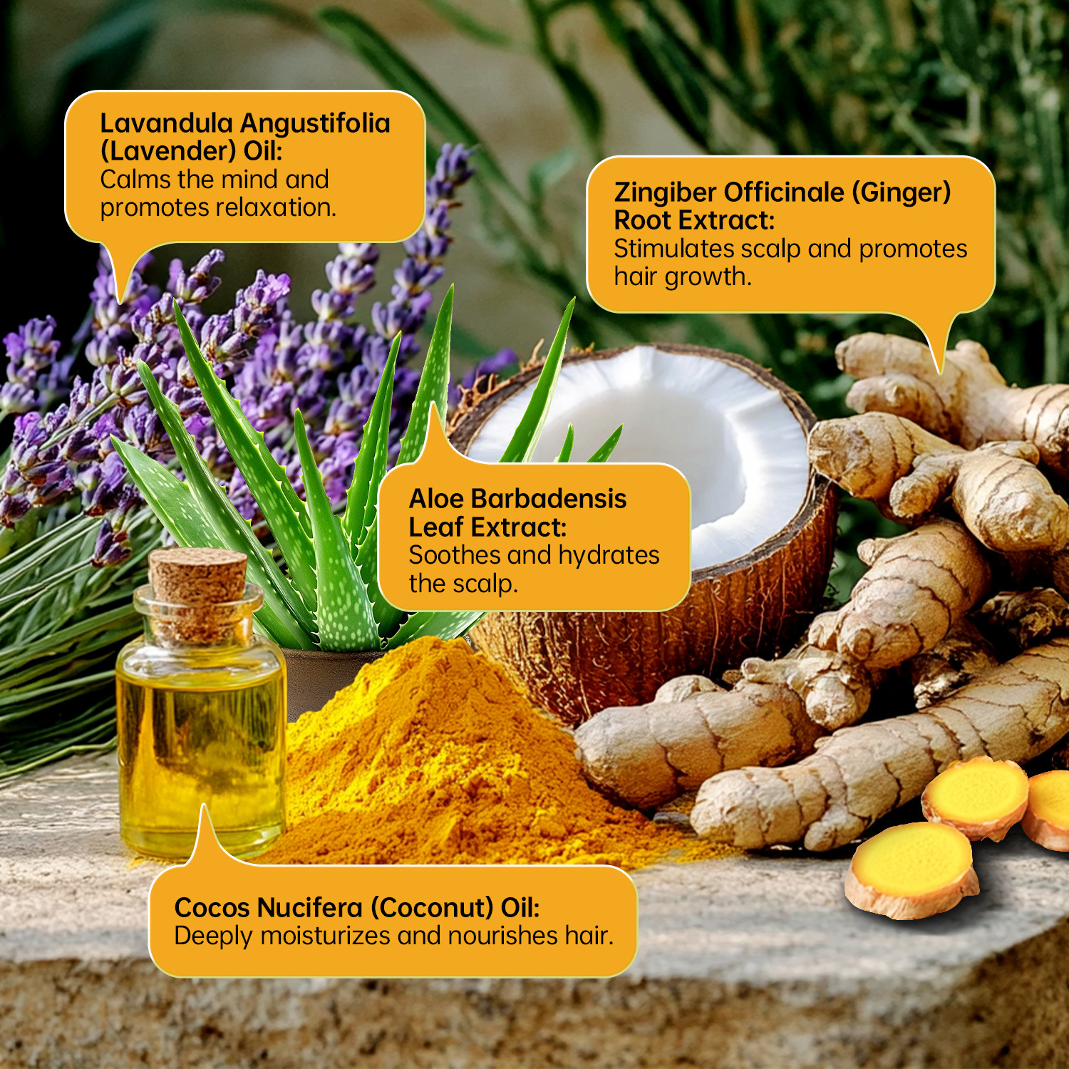 Ginger Shampoo Bar Nourishing Scalp Strengthening Roots For Dry Damaged Hair Daily Cleansing Care 100g