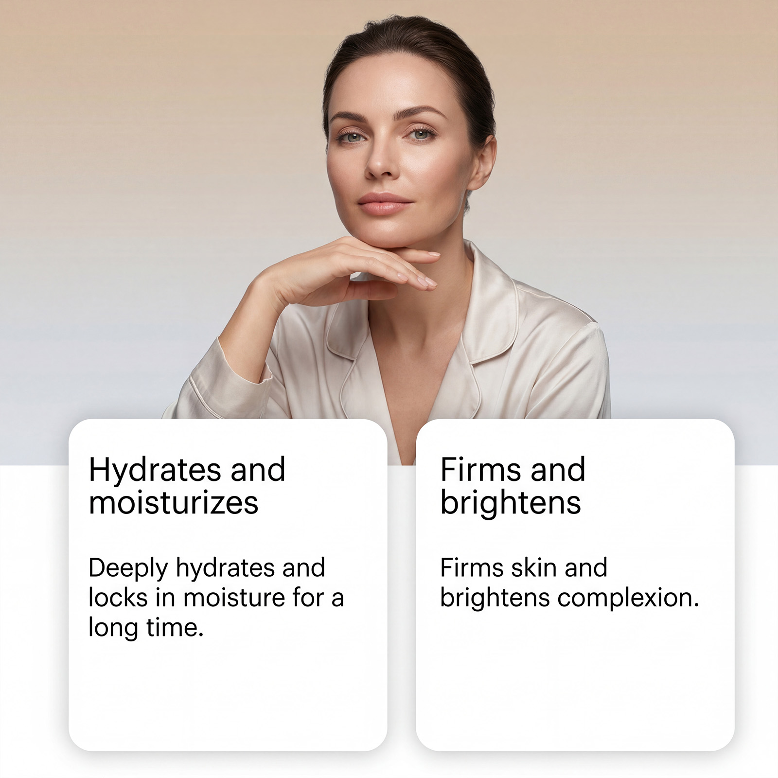Copper Peptide Moisturizing Cream Contains Copper Peptide Nourishes Skin Boosts Natural Radiance Hydrates Softens Facial Complexion