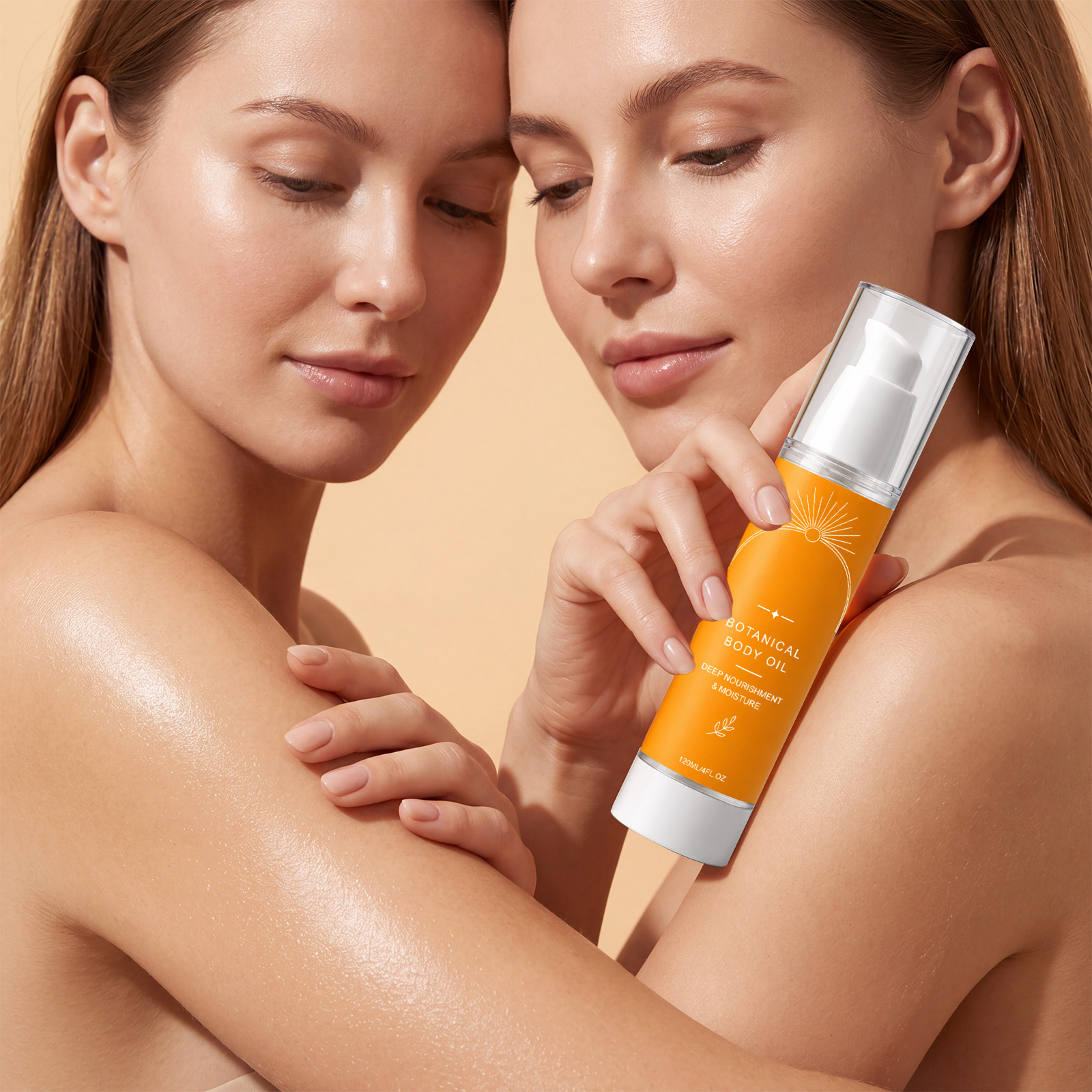 Moisturizing Nourishing Body Essential Oil Silky Texture Mild Comfort Fresh Hydrating Glossy Skin Care Liquid