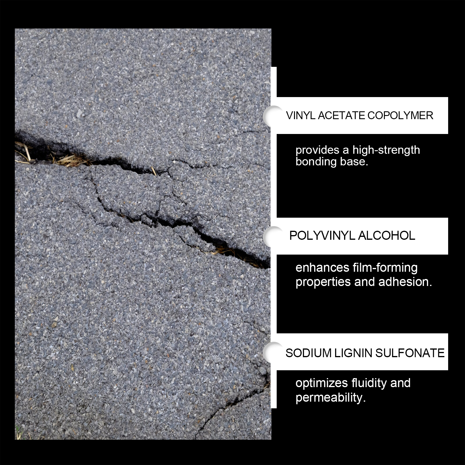 Floor Crack Filler Elastic Crack Resistant Heat Tolerant Cold Resistant Sealing Water Proof Crack Repair Material